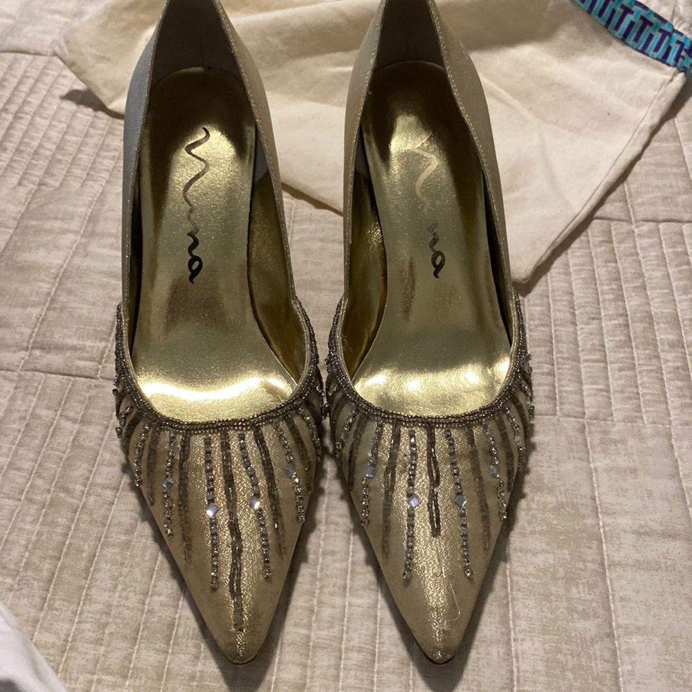 Golden heels
